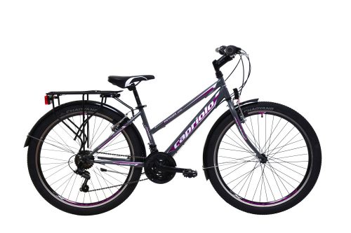 Capriolo Passion Lady 26" női MTB kerékpár 15" Grafit-Lila