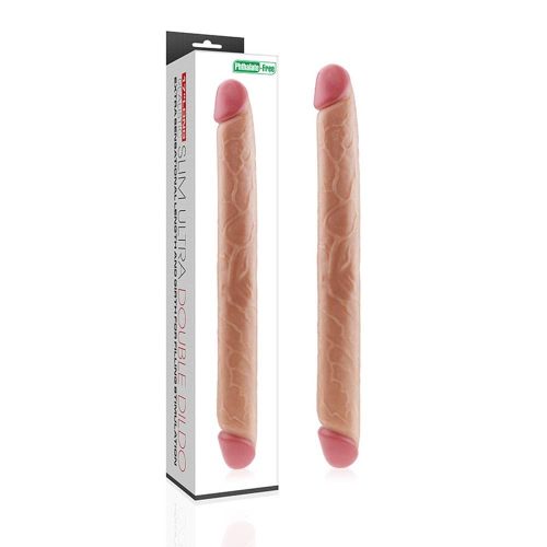 Realistic Slim Ultra Double Dildo