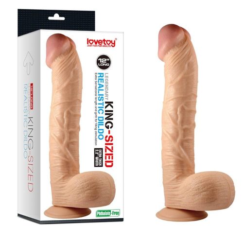 12" Legendary King-sized  Realistic Dildo