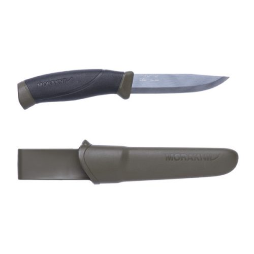 MORAKNIV Companion (S) kés, tokkal, katonai zöld