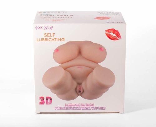 Double Hole 3D Masturbator V