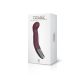 TITANZ 8" SILICONE RECHARGEABLE VIBRATOR IN RUBINE RED