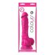 Colours Pleasures 7 inch Dildo Pink