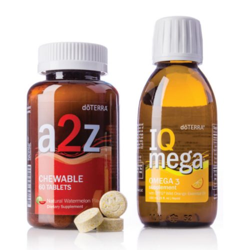 doTERRA a2z Chewable and IQ Mega