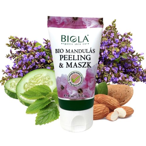 Biola Bio mandulás peeling & maszk  50 ml