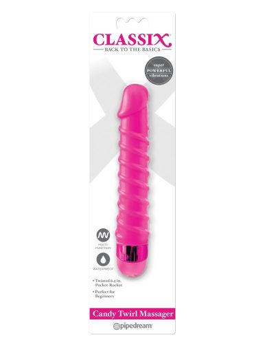 Classix Candy Twirl Massager