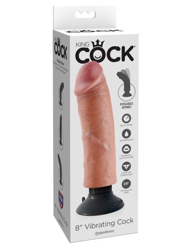 8" Vibrating Cock Light