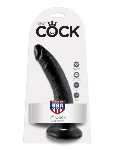 7" Cock  Black