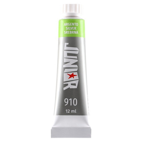 Tempera Brillio Junior 12 ml ezüst