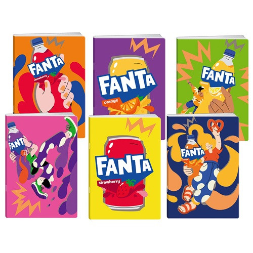 Füzet Bestbuy Fanta A5 50 lapos vonalas