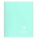 Spirálfüzet Clairefontaine Koverbook Blush A/5 80 lapos PP borítású vonalas menta