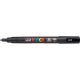 Marker Uni dekor Posca PC-3M Fekete 0,9-1,3 mm