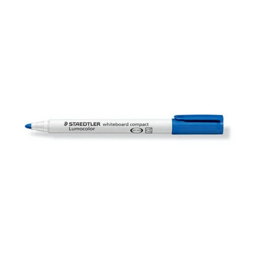 Táblamarker Staedtler Lumocolor Compact kerek kék