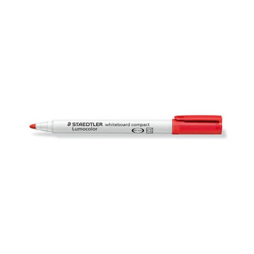 Táblamarker Staedtler Lumocolor Compact kerek piros