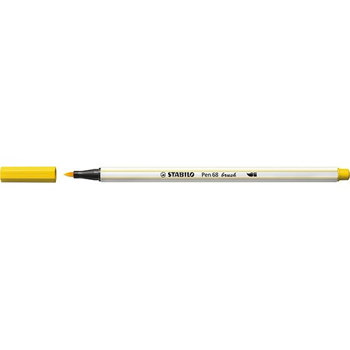 Ecsetfilc Stabilo Pen 68 brush sárga