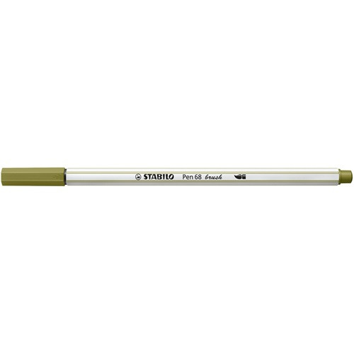 Ecsetfilc Stabilo Pen 68 brush sárzöld 568/37