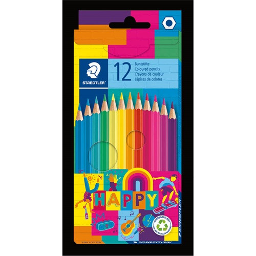 Színes ceruza Staedtler Happy 12 db-os klt.