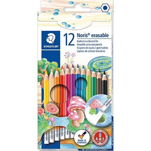 Színes ceruza Staedtler Noris Club 12 db-os klt.radíros