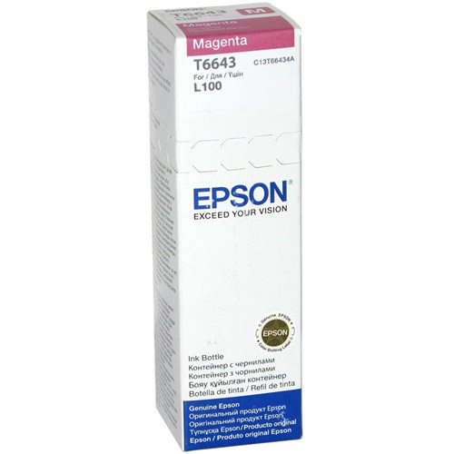 Tintapatron Epson T66434A magenta