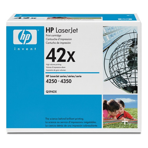 Lézertoner HP Q5942X fekete