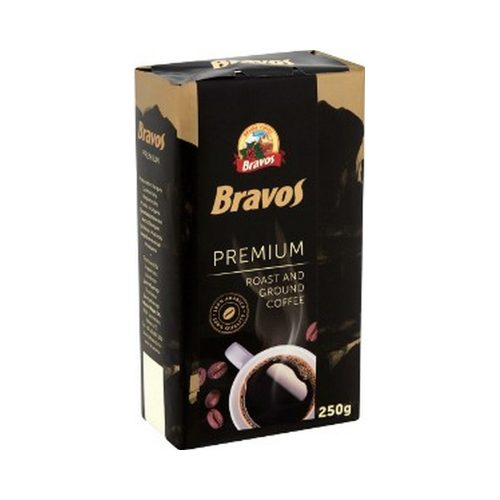 Bravos Prémium (100% Arabica) őrölt kávé 250g