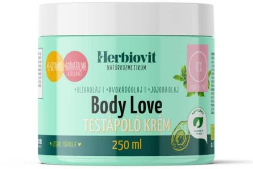 Herbiovit Body Love testápoló krém - 250ml