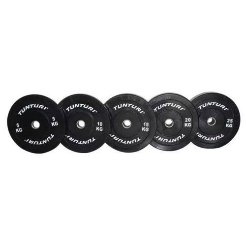 Tunturi Bumper Plate 50 mm-es súlytárcsa 15 kg