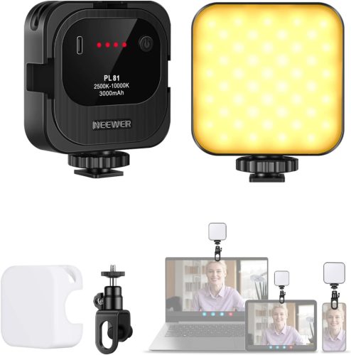 Neewer Ultra Bright Mini LED videólámpa