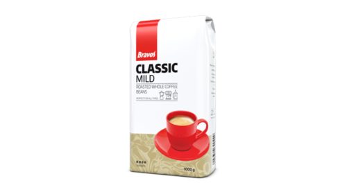 Bravos Classic Mild (100% Robusta) őrölt kávé 1000g