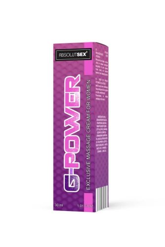 G-POWER ORGASUSCREME 30 ML