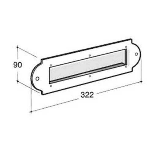 Silmec - Cornice 600 beépítő keret