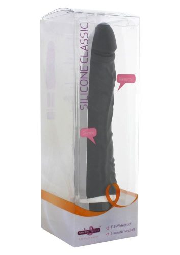 Classic Slim Vibrator Black