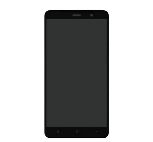 Xiaomi Redmi Note 3 kompatibilis LCD modul kerettel, OEM jellegű, fekete, Grade S+