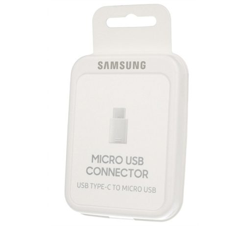 Samsung EE-GN930BWE Type-C - microUSB adapter, fehér, gyári