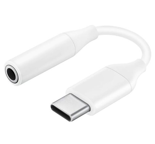 Samsung EE-UC10JU USB-C-3,5mm jack gyári átalakító, fehér