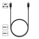 Samsung EP-DN975BB gyári USB-C - USB-C adatkábel (5A), fekete