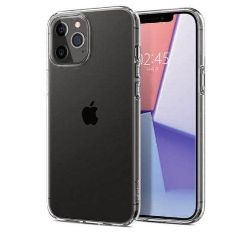 Spigen Crystal Flex Apple iPhone 12/12 Pro Crystal Clear tok, átlátszó