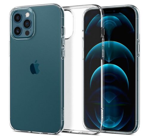 Spigen Liquid Crystal Apple iPhone 12/12 Pro Crystal Clear tok, átlátszó