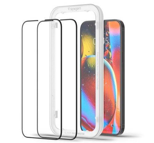 Spigen AlignMaster "Glas.tR" Apple iPhone 14 Plus/13 Pro Max Tempered kijelzővédő fólia (2db)