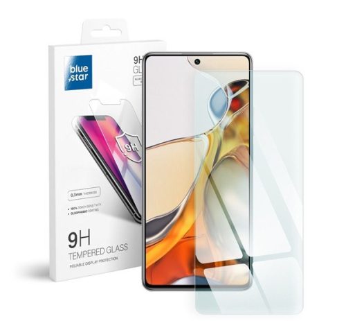 Xiaomi 11T/11T Pro Blue Star tempered glass kijelzővédő üvegfólia