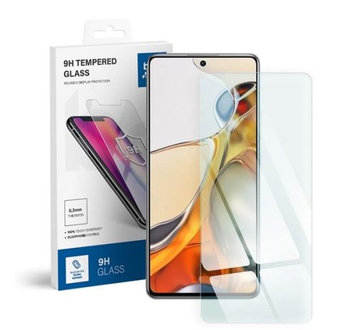 Xiaomi 11T/11T Pro Blue Star tempered glass kijelzővédő üvegfólia