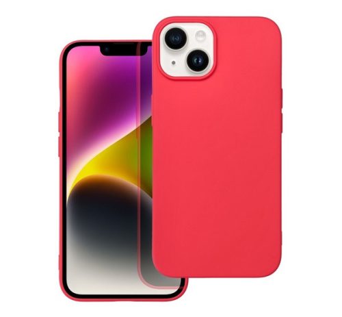 Forcell Soft szilikon hátlap tok Apple iPhone 14, piros