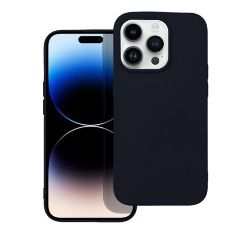 Forcell Soft szilikon hátlap tok Apple iPhone 14 Pro, fekete