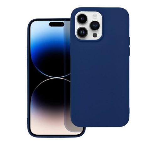 Forcell Soft szilikon hátlap tok Apple iPhone 14 Pro Max, kék