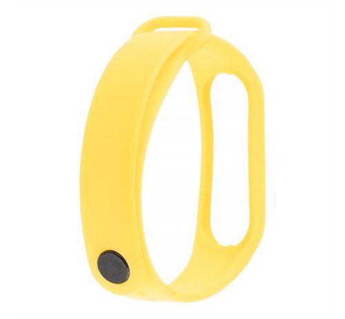 Tactical kiegészítő szilikon karpánt Xiaomi Mi Band 7, sárga