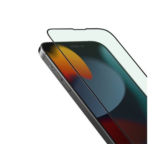 Uniq Optix Vision Care Apple iPhone 14 tempered glass teljes kijelzős kijelzővédő üvegfólia