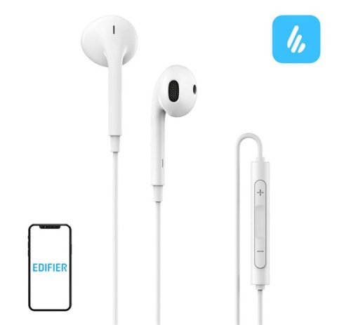 Edifier P180 Plus vezetékes fülhallgató, USB-C, fehér