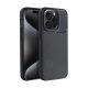 Forcell Carbon Premium hátlap tok Apple iPhone 15 Pro , fekete