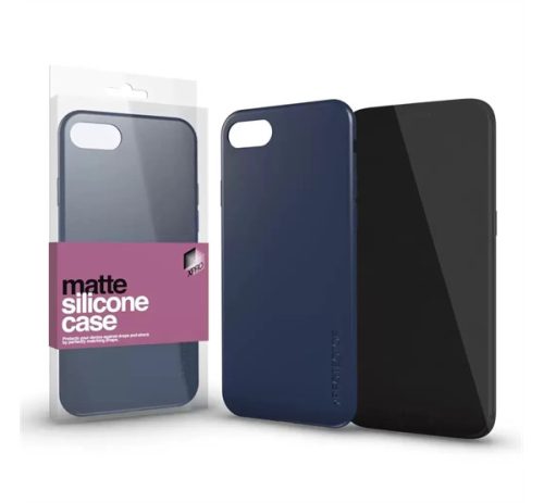 Xprotector Szilikon matte tok ultravékony Apple iPhone 15, kék