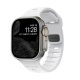 Nomad Sport Apple Watch 42/44/45/49mm M/L szíj, fehér